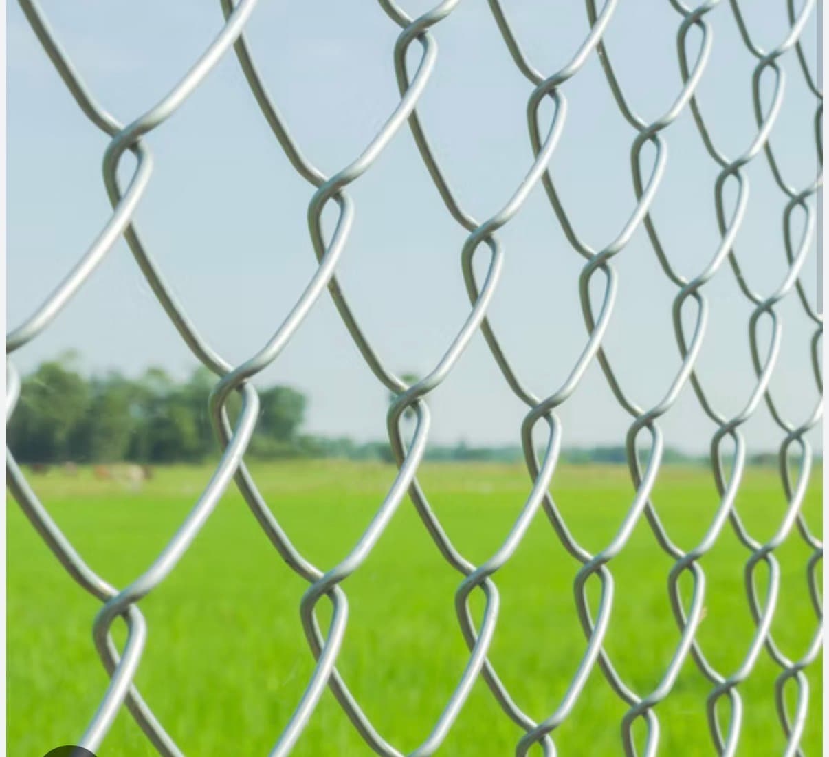 Chain link fence roll